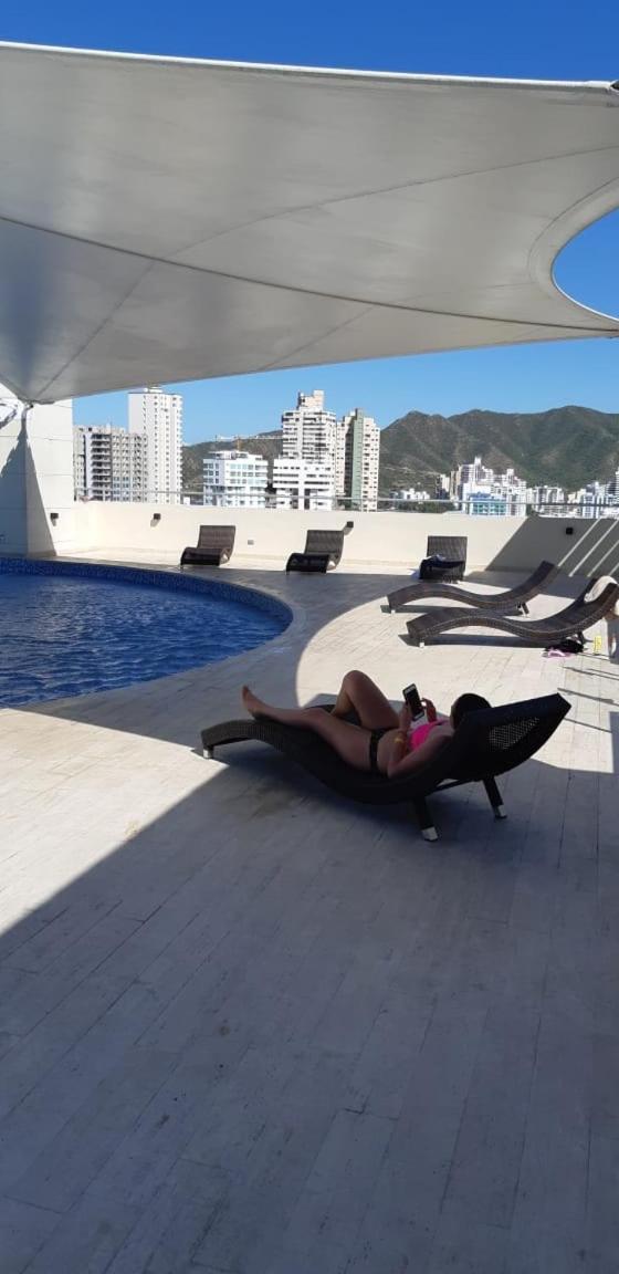 Beautiful Sea View Appartement Santa Marta  Buitenkant foto